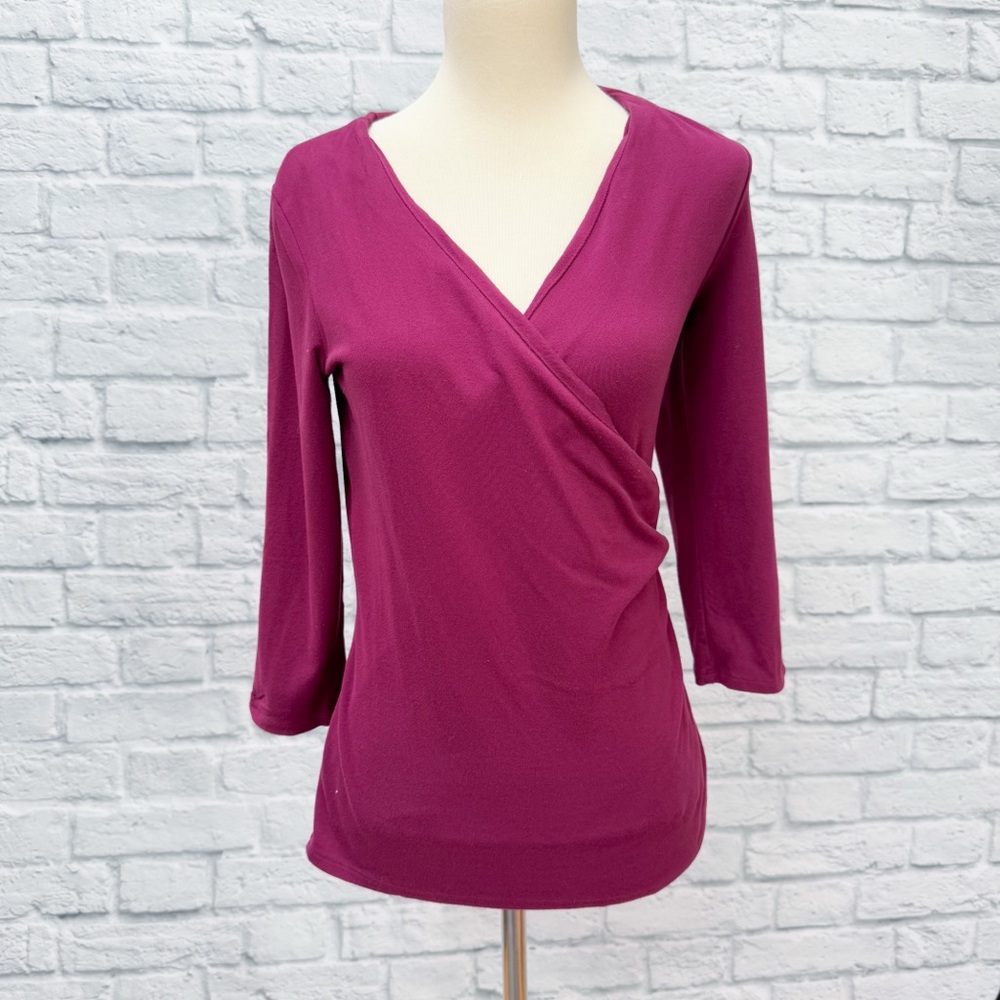 ATHLETA ballerina cross front top, S.
